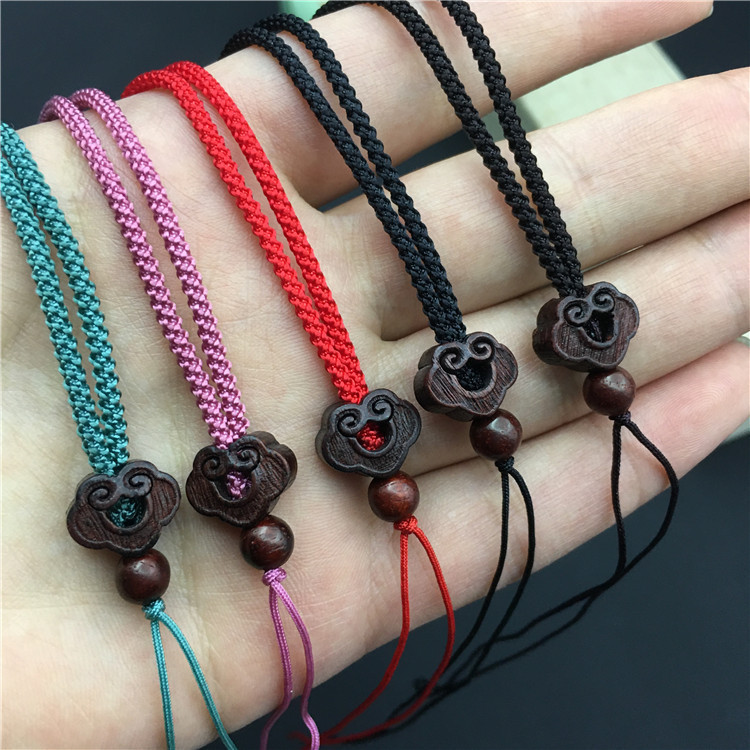 Chalcedony Pendant Lanyard